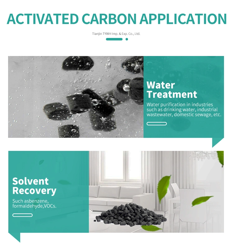 Granular Coal Based Activated Carbon Low Ash for Water Treatment